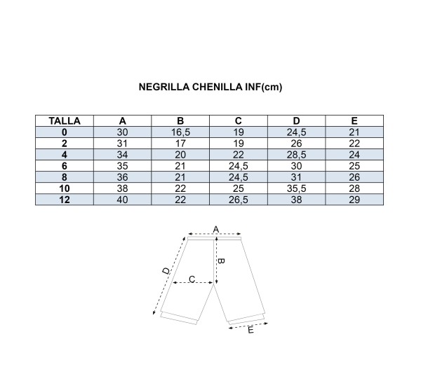 Guía de talla