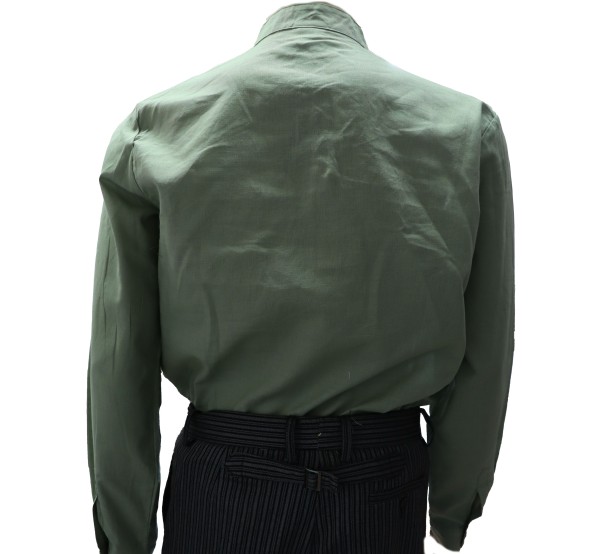 Camisa Lino Económica Hombre Kaki