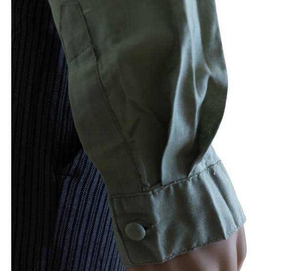 Camisa Lino Económica Hombre Kaki
