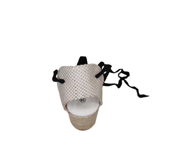 Comprar online alpargata regional modelo cuña color blanco. -20% de dto.