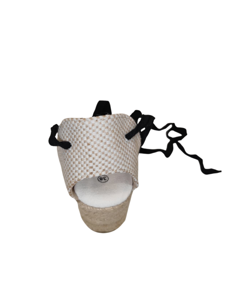 Comprar online alpargata regional modelo cuña color blanco. -20% de dto.