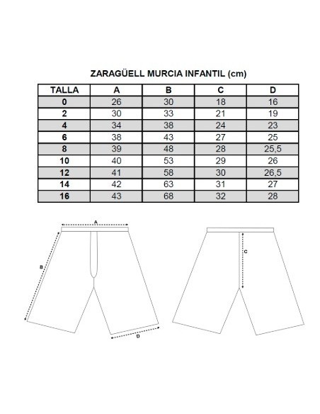 Zaragüell Murciano Tradicional - Blanco Plisado (Mezcla Algodón)