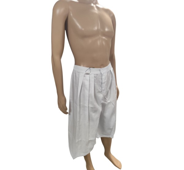 Zaragüell Murciano Tradicional - Blanco Plisado (Mezcla Algodón)