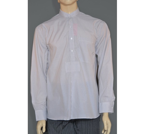 CAMISA LISTADA GRIS INFANTIL