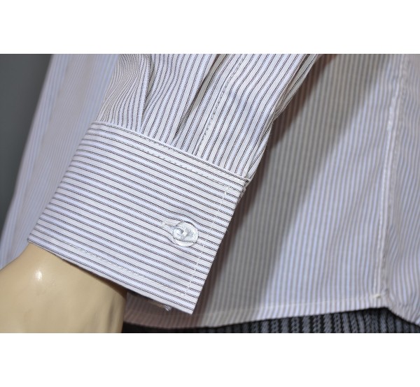 CAMISA LISTADA GRIS INFANTIL