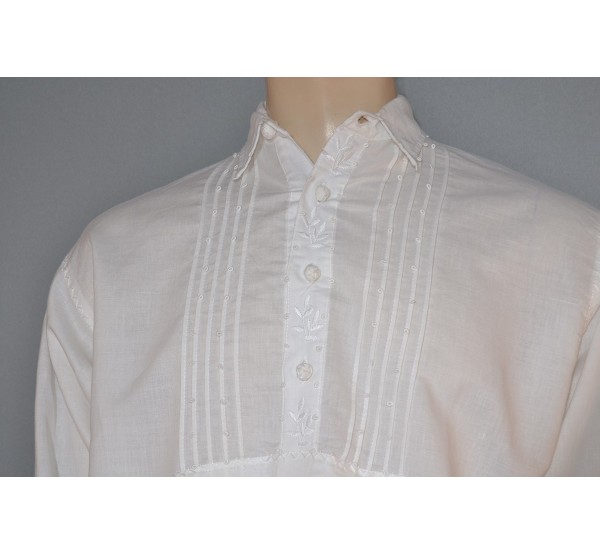 CAMISA ISLA BORDADA INFANTIL