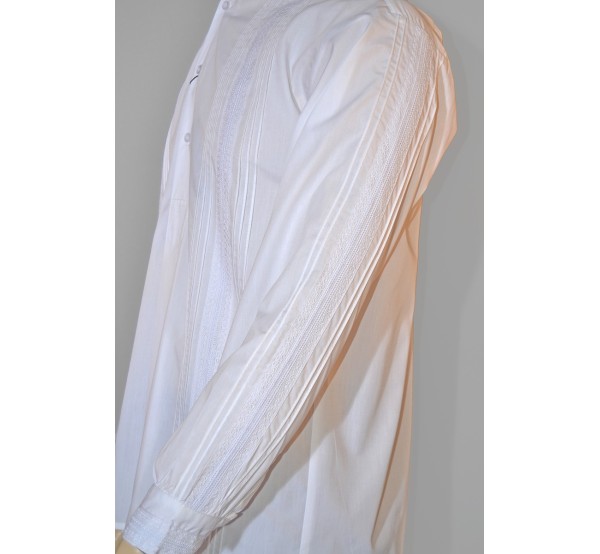 CAMISA CASTELLÓN INFANTIL BLANCA