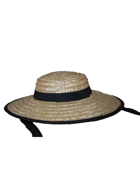 Sombrero de paja tradicional canario traje maga