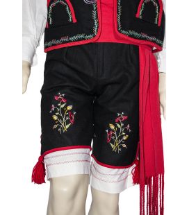 Pantalón bordado modelo Santa Cruz hombre típico fiestas regionales tradicionales canarias