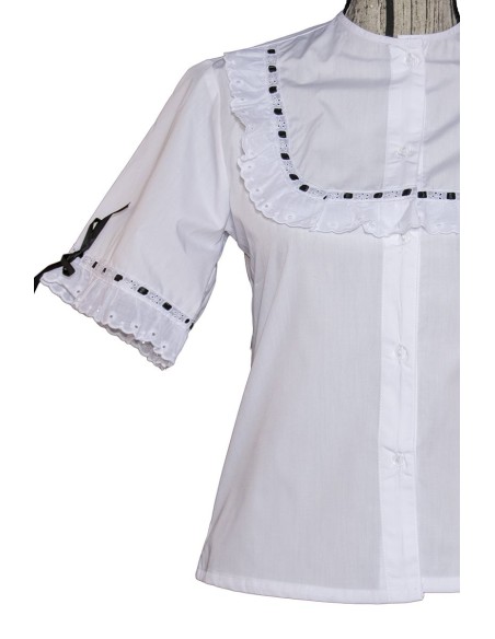 Blusa Modelo Clásico para fiestas típicas regionales canarias