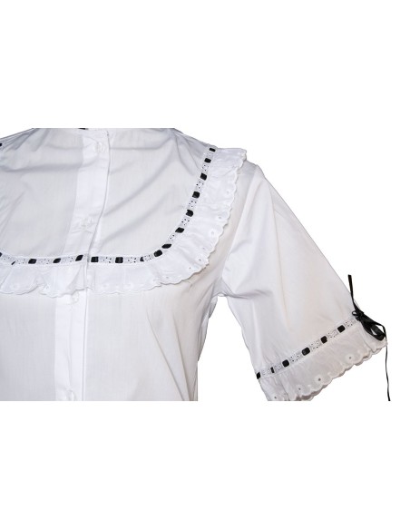 Blusa Modelo Clásico para fiestas típicas regionales canarias