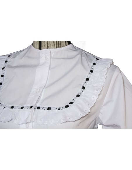 Blusa Modelo Clásico para fiestas típicas regionales canarias