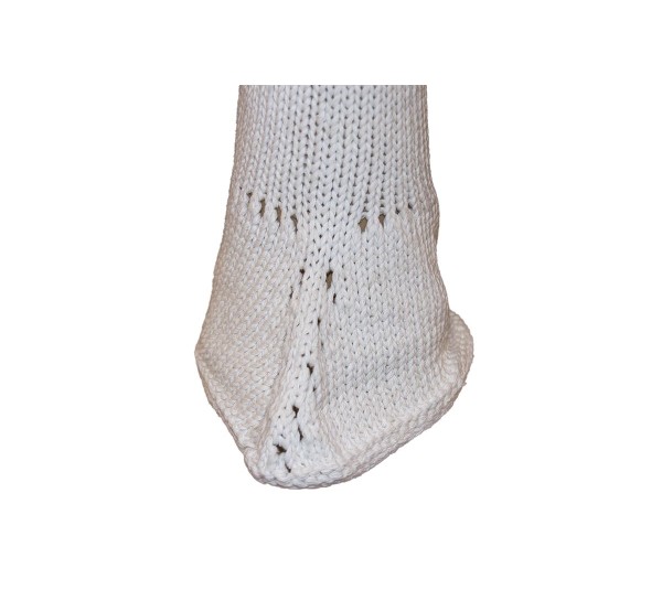 Polainas de algodón blancas
