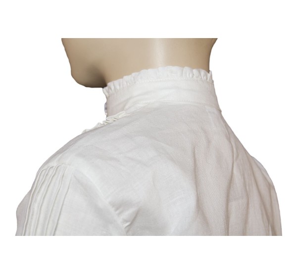 BLUSA CLARA INFANTIL para traje típico regional canario