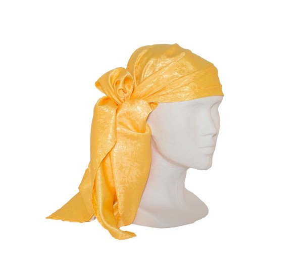 Pañuelo Brocado Amarillo Canario 