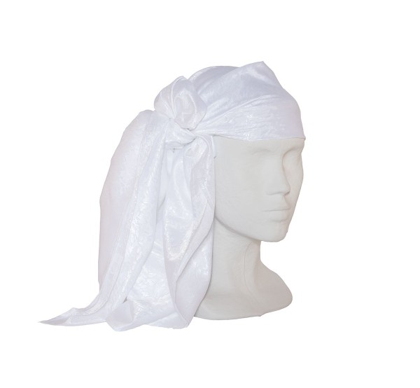 Pañuelo Brocado Blanco