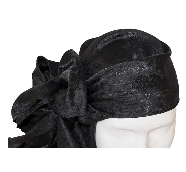 Pañuelo Brocado Negro