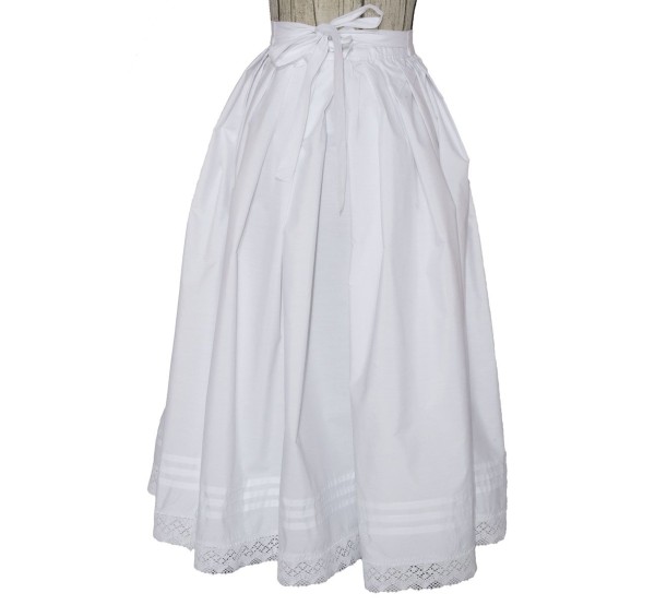 Enagua Tenerife en blanco o crudo natural