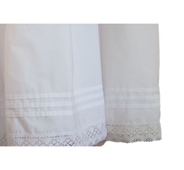 Enagua Tenerife en blanco o crudo natural