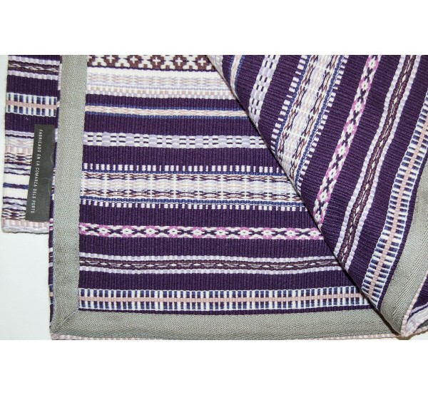 Tejido de manta morellana en morado, con diferentes medidas