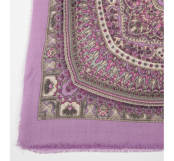Mantón Morella Lila