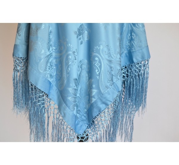 Pañuelo Azaila Celeste