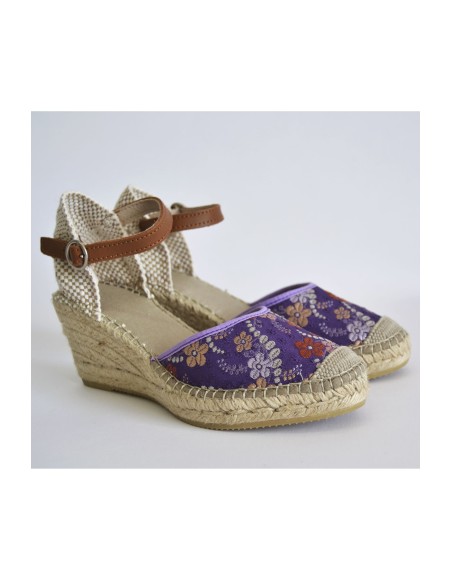 Alpargata mujer morado (mod. 101)