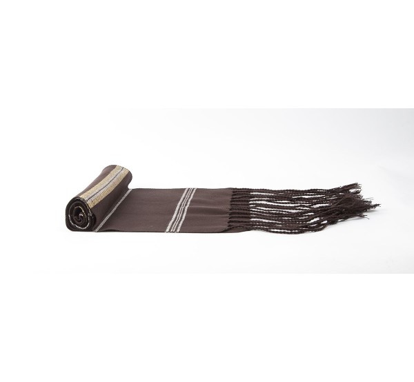 Faja Rayada Algodón chocolate