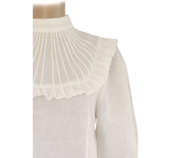 Blusa de lino ideal para traje regional canario. Envio rapido 24 horas