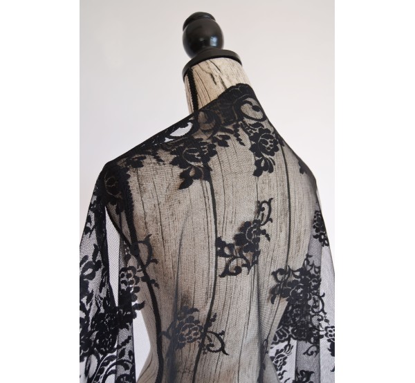 Mantilla Rectangular Negro