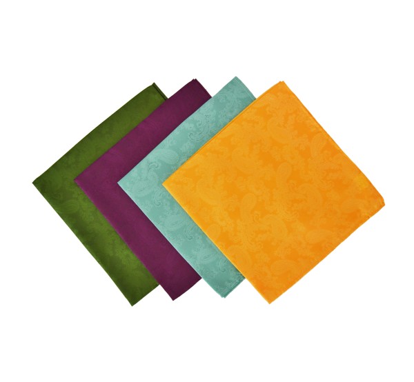 Pañuelo Damasco Berenjena