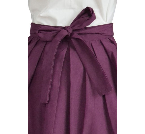 Falda Amapola Niña Morado