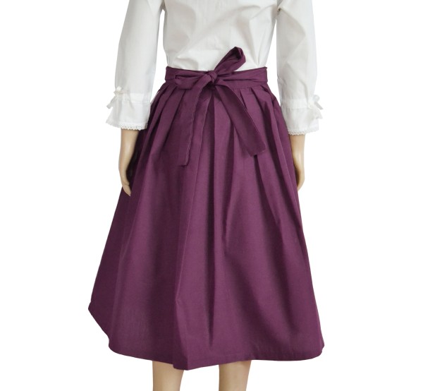 Falda Amapola Niña Morado