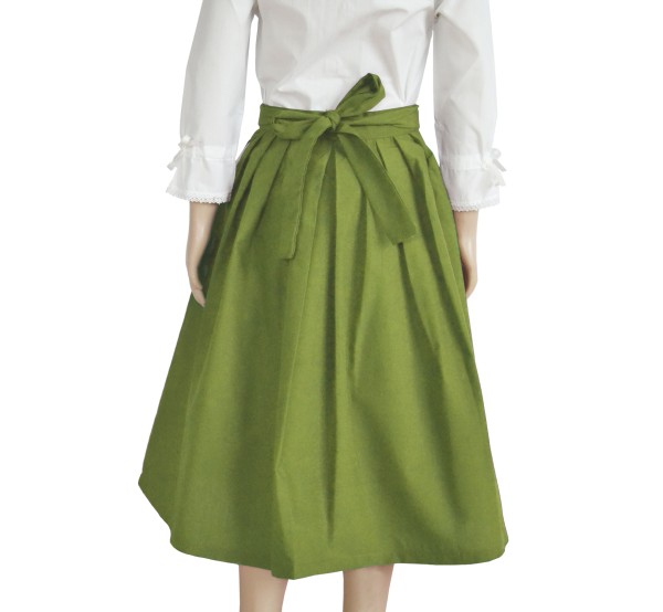Falda Amapola Niña Verde