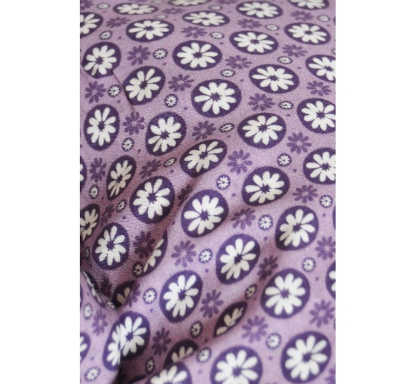 Pañuelo regional Estampado encina lila