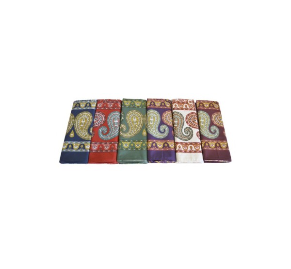 Comprar online pañuelo estampado de indiana crudo. Envio 24 horas