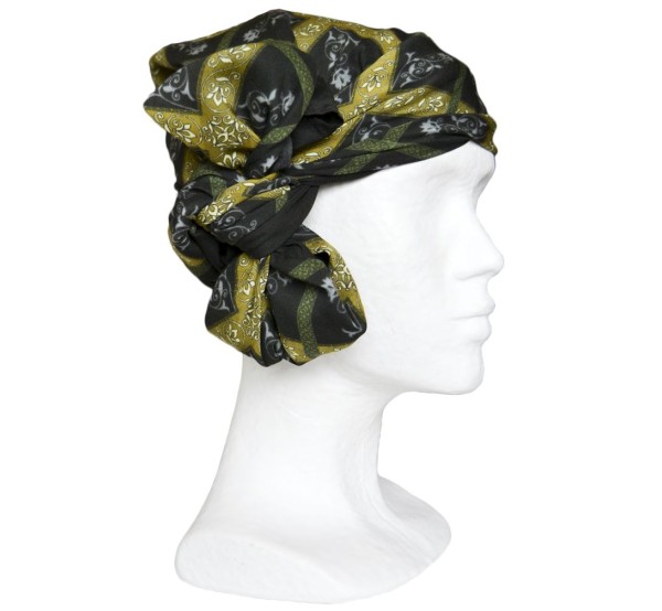Pañuelo Cuadros Negro