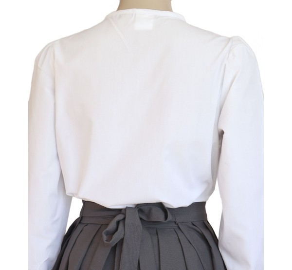 Blusa con lorzas para traje canario de mujer. Envio rapido