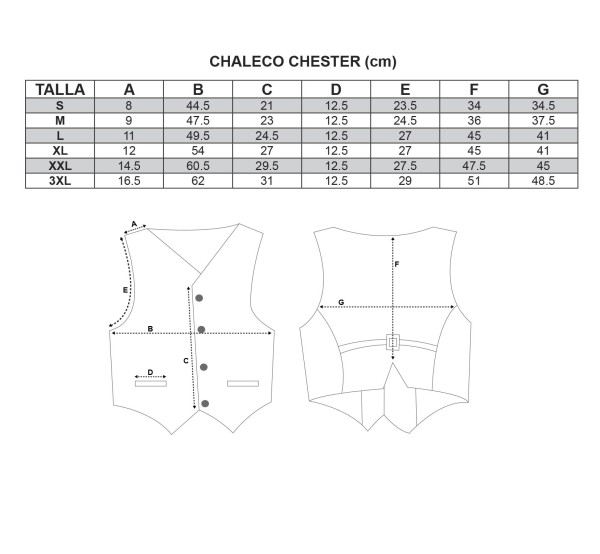10% dto. en compra online de chaleco chester tradicional. Envíos 24h.