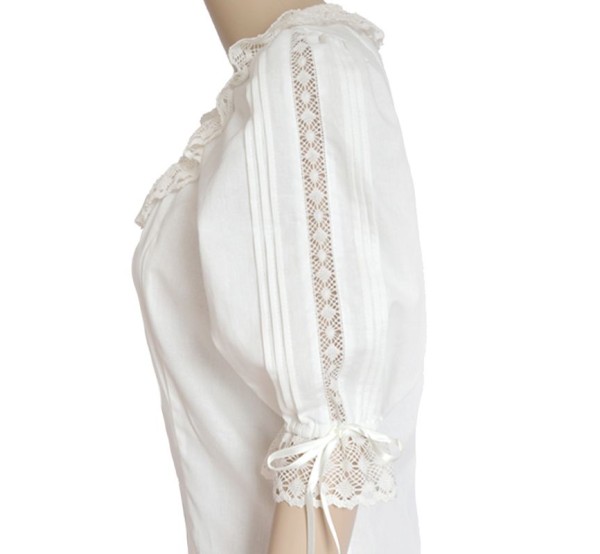 Blusa silla manga corta para traje regional. Envios 24/48 horas
